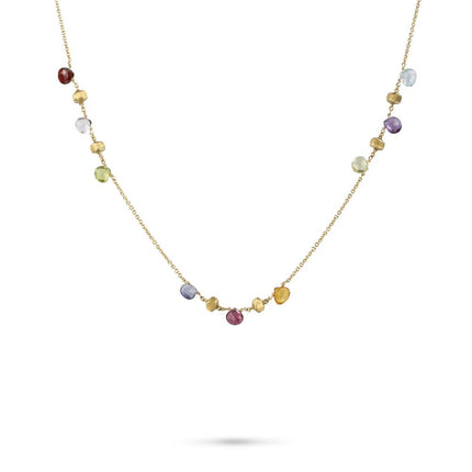 NECKLACE  GOLD 750 & SEMIPRECIOUS STONES - 88149