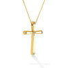 CROSS  GOLD 750 & PRECIOUS STONES WITH CHAIN