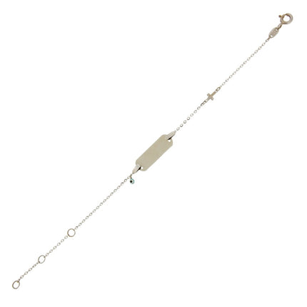 BRACELET WHITE GOLD 585 - 88289