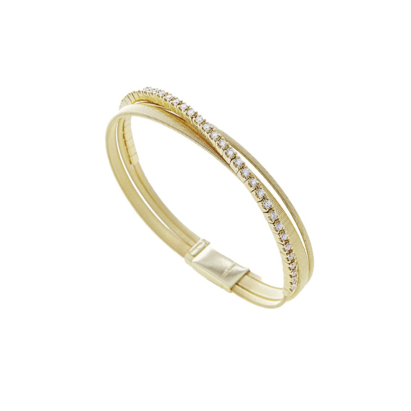 BRACELET GOLD 18K PRECIOUS STONES - 88504