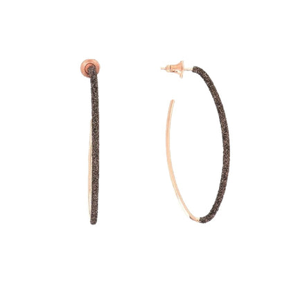 EARRINGS PINK SILVER 925 - 89005
