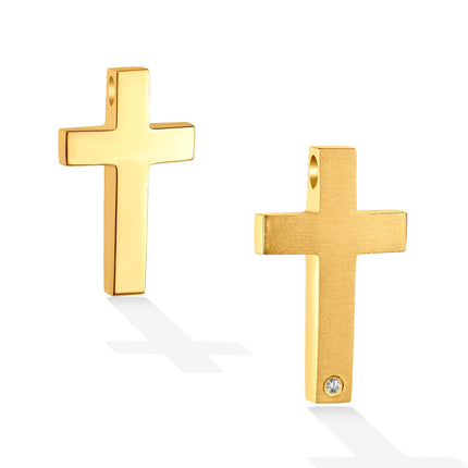 CROSS  GOLD 750 & PRECIOUS STONES  - 89289