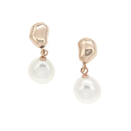 EARRINGS PINK SILVER 925 & PRECIOUS STONES - 89802