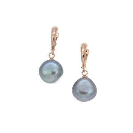 EARRINGS PINK SILVER 925 & PRECIOUS STONES - 89809