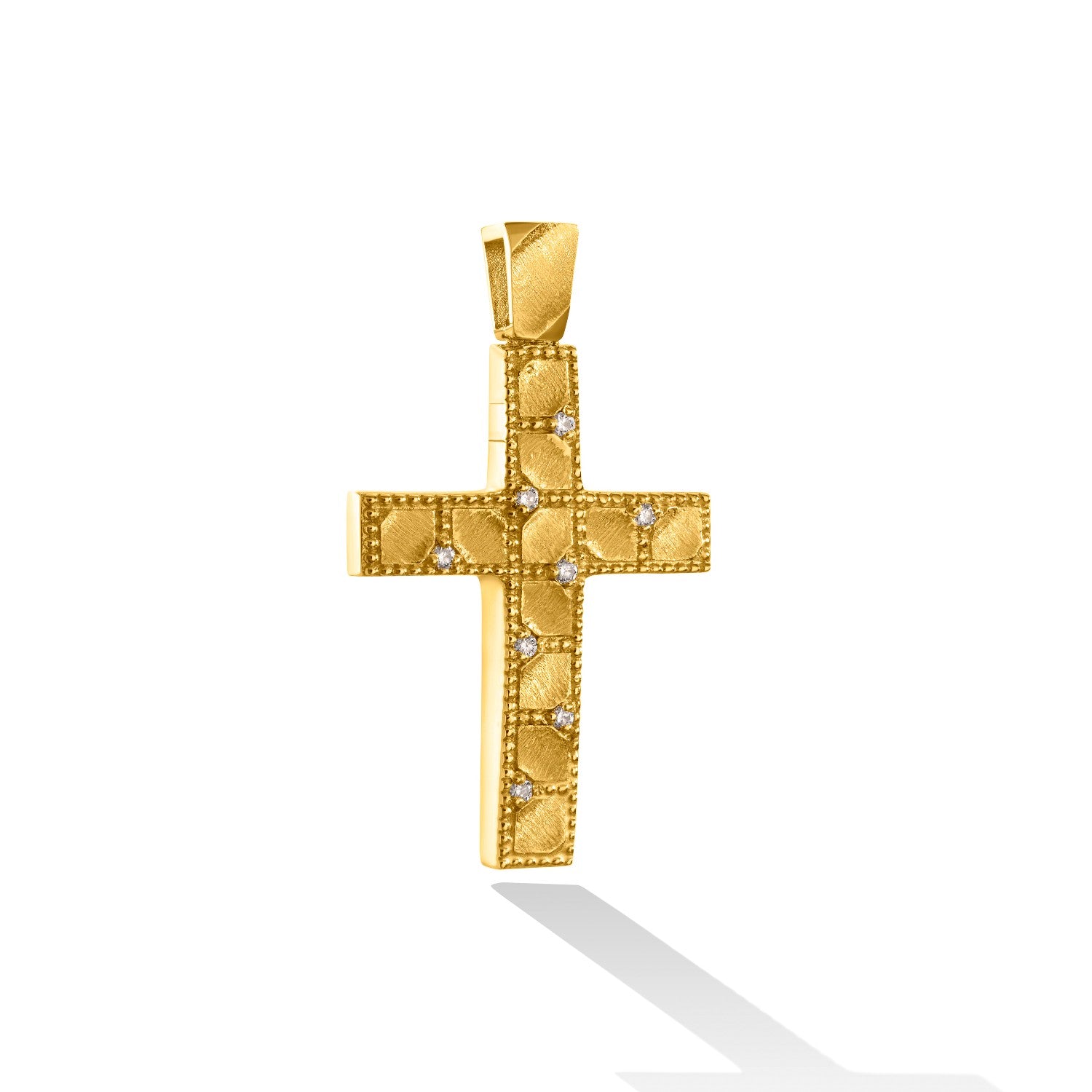 CROSS  GOLD 585 & PRECIOUS STONES