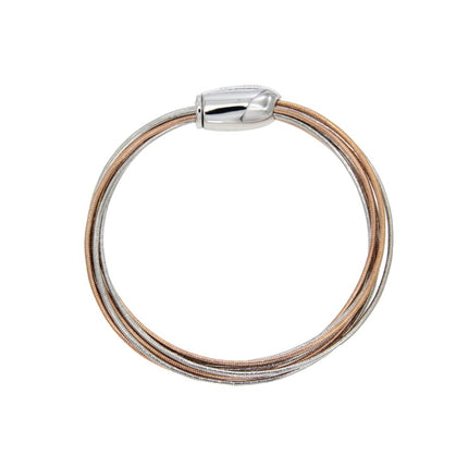 BRACELET WHITE & PINK SILVER 925 - 89955