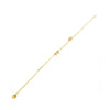 BRACELET GOLD 14 K PRECIOUS STONES - 90162