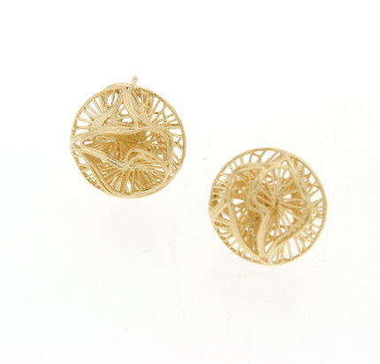 EARRINGS  GOLD 585   - 90334