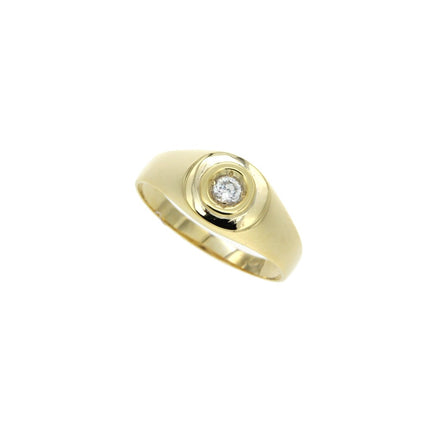 RING  GOLD 585 & C.Z. - 90380