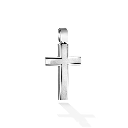 CROSS WHITE GOLD 585