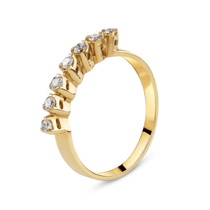 RING  GOLD 750 & PRECIOUS STONES - 90504
