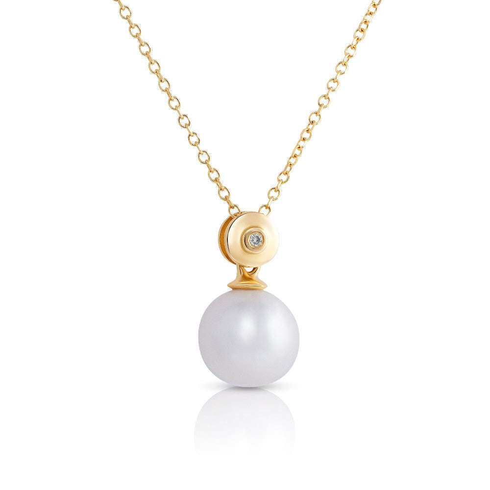 PENDANT  GOLD 750 & PEARLS  - 91191