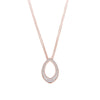 NECKLACE PINK SILVER 925 & CUBIC ZIRGONIA