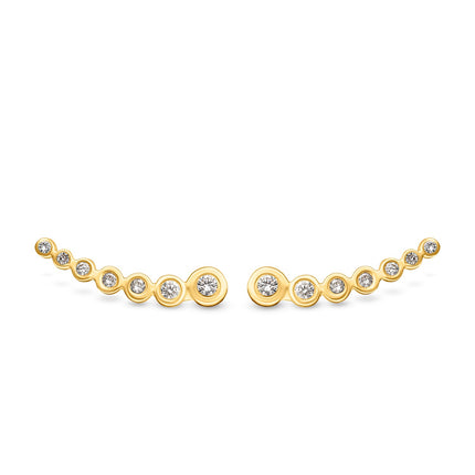 EARRINGS  GOLD 750 & PRECIOUS STONES - 91352