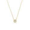 NECKLACE  GOLD 585 & C.Z.  - 91678