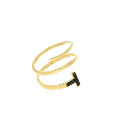 RING  GOLD 585 & C.Z. - 91691