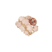 RING PINK GOLD 750 & PRECIOUS STONES