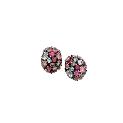EARRINGS  GOLD 750 & PRECIOUS STONES - 91729