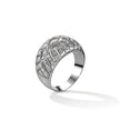 RING WHITE GOLD 750 & PRECIOUS STONES - 91938 - Availability: Immediately