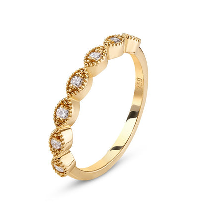 RING  GOLD 750 & PRECIOUS STONES