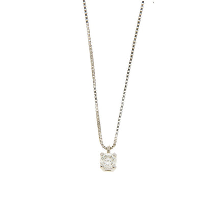 NECKLACE WHITE GOLD 750 & PRECIOUS STONES - 92364
