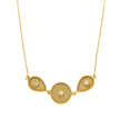 NECKLACE GOLD 18K PRECIOUS STONES - 92429 - Availability: Immediately