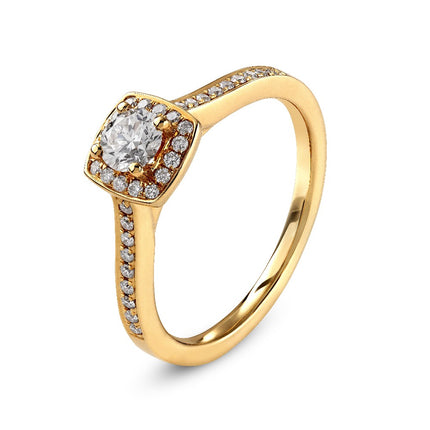 RING  GOLD 750 & PRECIOUS STONES