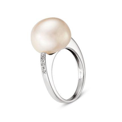 RING WHITE GOLD 750 & PEARLS  - 92777