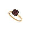 RING  GOLD 750 CUBIC ZIRCONIA