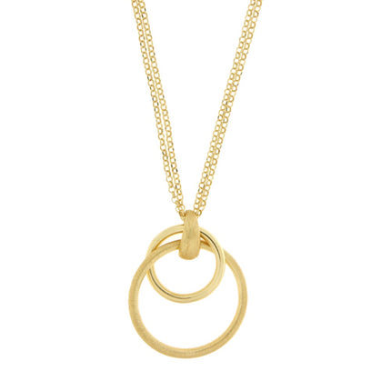 NECKLACE YELLOW SILVER 925 - 92941