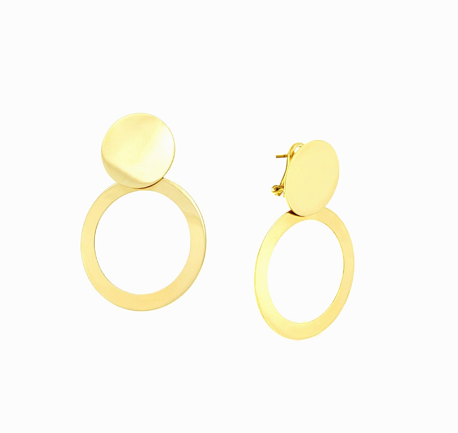 EARRINGS  GOLD 750 - 93076 - Availability: Immediately