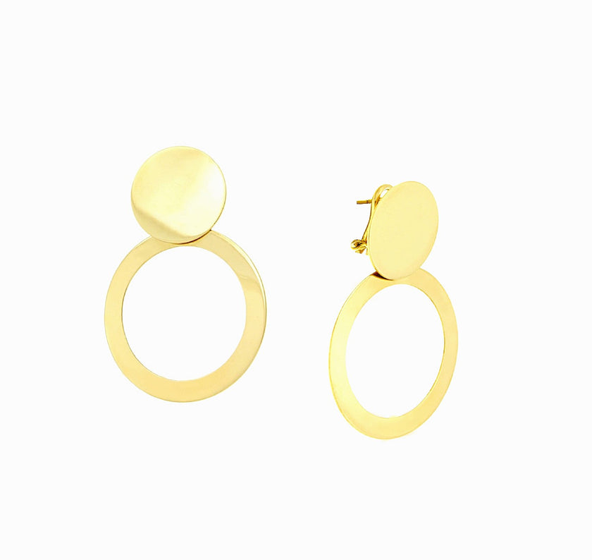 EARRINGS  GOLD 750 - 93076 - Availability: Immediately