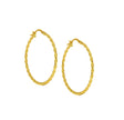 EARRINGS  GOLD 585 - 93138 - Availability: Immediately