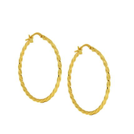 EARRINGS  GOLD 585 - 93138