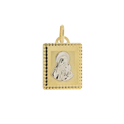 CHARM YELLOW & WHITE GOLD 585 - 93169