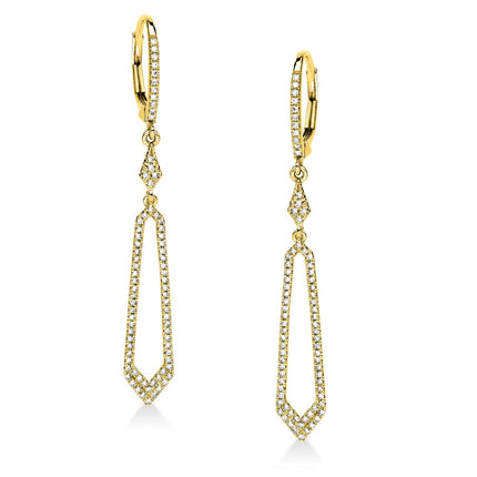 EARRINGS  GOLD 750 & PRECIOUS STONES - 93435