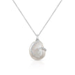 NECKLACE WHITE GOLD 750 & PEARLS  - 93534