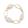 BRACELET  GOLD 750 & PEARLS