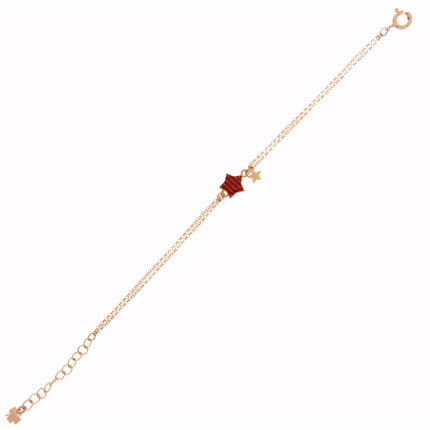 BRACELET PINK SILVER 925 - 93680