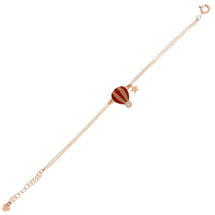 BRACELET PINK SILVER 925 - 93681