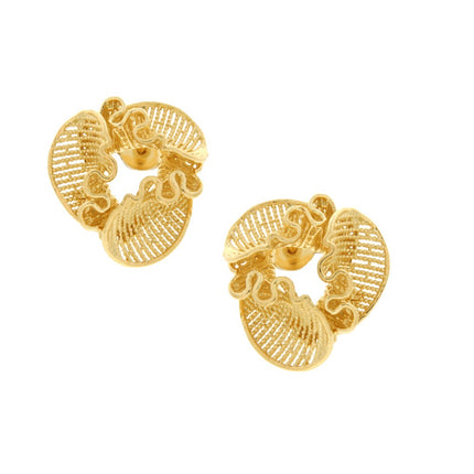 EARRINGS  GOLD 585 - 93718