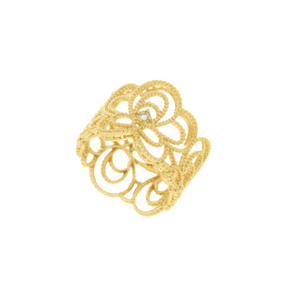 RING  GOLD 585 & C.Z. - 93724