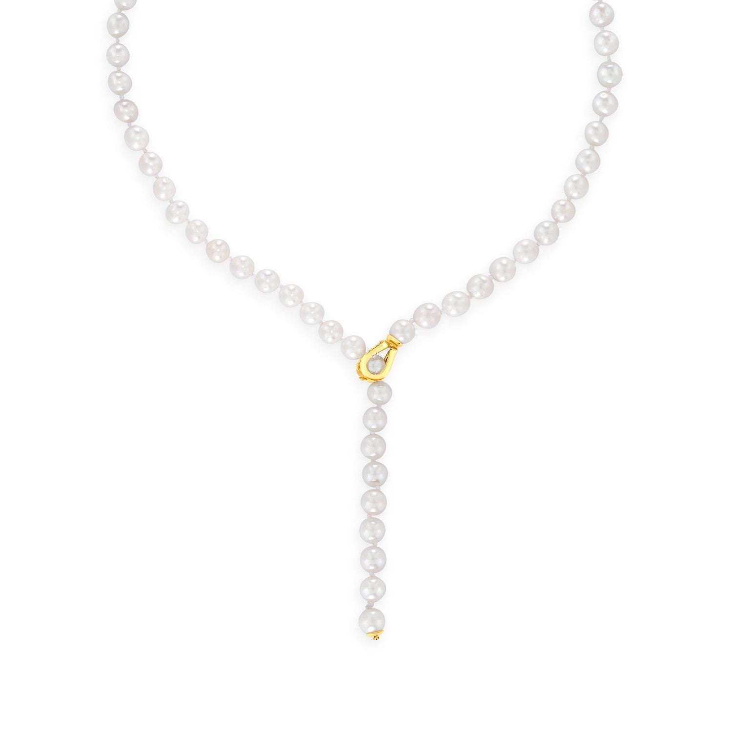 NECKLACE  GOLD 750 & PEARLS - 93782