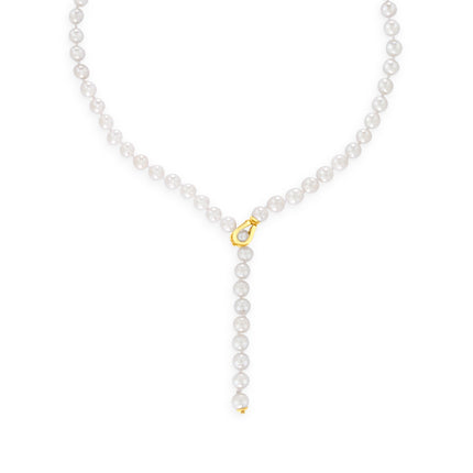 NECKLACE  GOLD 750 & PEARLS - 93782