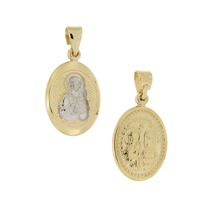 CHARM YELLOW & WHITE GOLD 585 - 93797