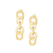 EARRINGS YELLOW SILVER 925