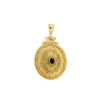 PENDANT  GOLD 750 & PRECIOUS STONES - 93867