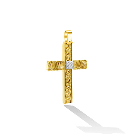 CROSS  GOLD 750 & PRECIOUS STONES - 94116