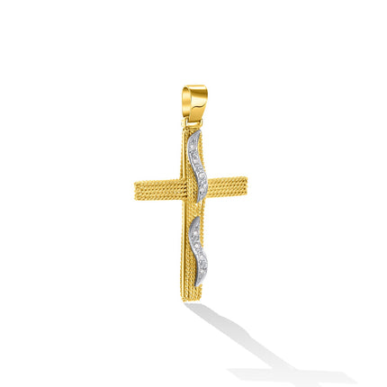 CROSS  GOLD 750 & PRECIOUS STONES - 94118