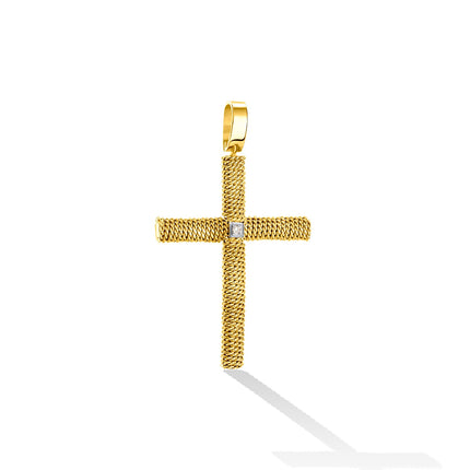CROSS  GOLD 750 & PRECIOUS STONES - 94125